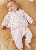 Ensemble Body-blouse, Legging Et Chaussettes Bébé Fille