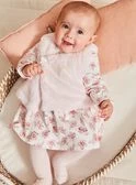 Ensemble De Naissance Fille Robe, Gilet Et Collant