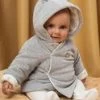 Veste En Velours Bébé Mixte -Mini Chic Soldes 22H0CMH1VES 943 1