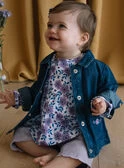 Veste Fine En Denim Brut