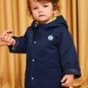 Manteau 3 En 1 Bleu Marine -Mini Chic Soldes 22H1BGG1IMP 070 1