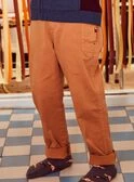 Pantalon Droit Camel