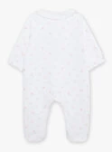 Grenouillère Et Bonnet De Naissance Blanc à Imprimé à Fleurs 8 Grenouillère Et Bonnet De Naissance Blanc à Imprimé à Fleurs – Image 6