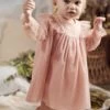 Robe Rose En Tulle Pailletée Et Bloomer 2 Robe Rose En Tulle Pailletée Et Bloomer -Mini Chic Soldes 23E1BFE3ROB D333 1