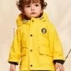 Manteau Jaune Ciré 3 En 1 à Capuche -Mini Chic Soldes 23E1BG51IMP B105 1