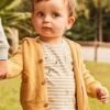 Gilet à Capuche Jaune 1 Gilet à Capuche Jaune -Mini Chic Soldes 23E1BG81GIL B117 1