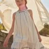 Robe Bain De Soleil Ecrue -Mini Chic Soldes 23E2PFP1RBS 001 1