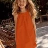 Robe Bain De Soleil Orange -Mini Chic Soldes 23E2PFR1RBS 407 1