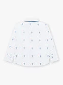 Chemise Blanche Retroussable Avec Broderies 8 Chemise Blanche Retroussable Avec Broderies – Image 6