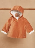 Veste De Naissance Caramel En Velours Côtelé 7 Veste De Naissance Caramel En Velours Côtelé – Image 5