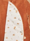 Veste De Naissance Caramel En Velours Côtelé 9 Veste De Naissance Caramel En Velours Côtelé – Image 7