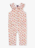 Salopette Vanille En Twill à Imprimé Fleuri 7 Salopette Vanille En Twill à Imprimé Fleuri – Image 5