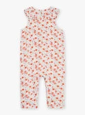 Salopette Vanille En Twill à Imprimé Fleuri 8 Salopette Vanille En Twill à Imprimé Fleuri – Image 6