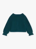 Cardigan Vert émeraude En Tricot Fantaisie 8 Cardigan Vert émeraude En Tricot Fantaisie – Image 6