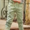 Pantalon Vert En Molleton