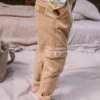 Pantalon Cargo Beige