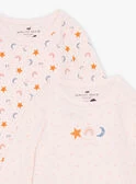 2 Bodies Blush En Coton Bio à Imprimé Et à Motifs étoiles, Lunes, Arc-en-ciel Et Fleuri 5 2 Bodies Blush En Coton Bio à Imprimé Et à Motifs étoiles, Lunes, Arc-en-ciel Et Fleuri – Image 3