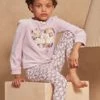 Pyjama Lilas En Jersey -Mini Chic Soldes 23H5PF11PYJ H700 1