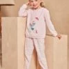 Pyjama Rose En Velours -Mini Chic Soldes 23H5PF14PYJ D308 1